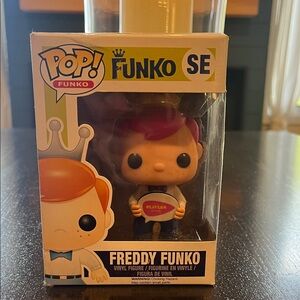 Funko SE Freddy Funko with Pink Hair and Blue Outfit - Playcon 2015 edition